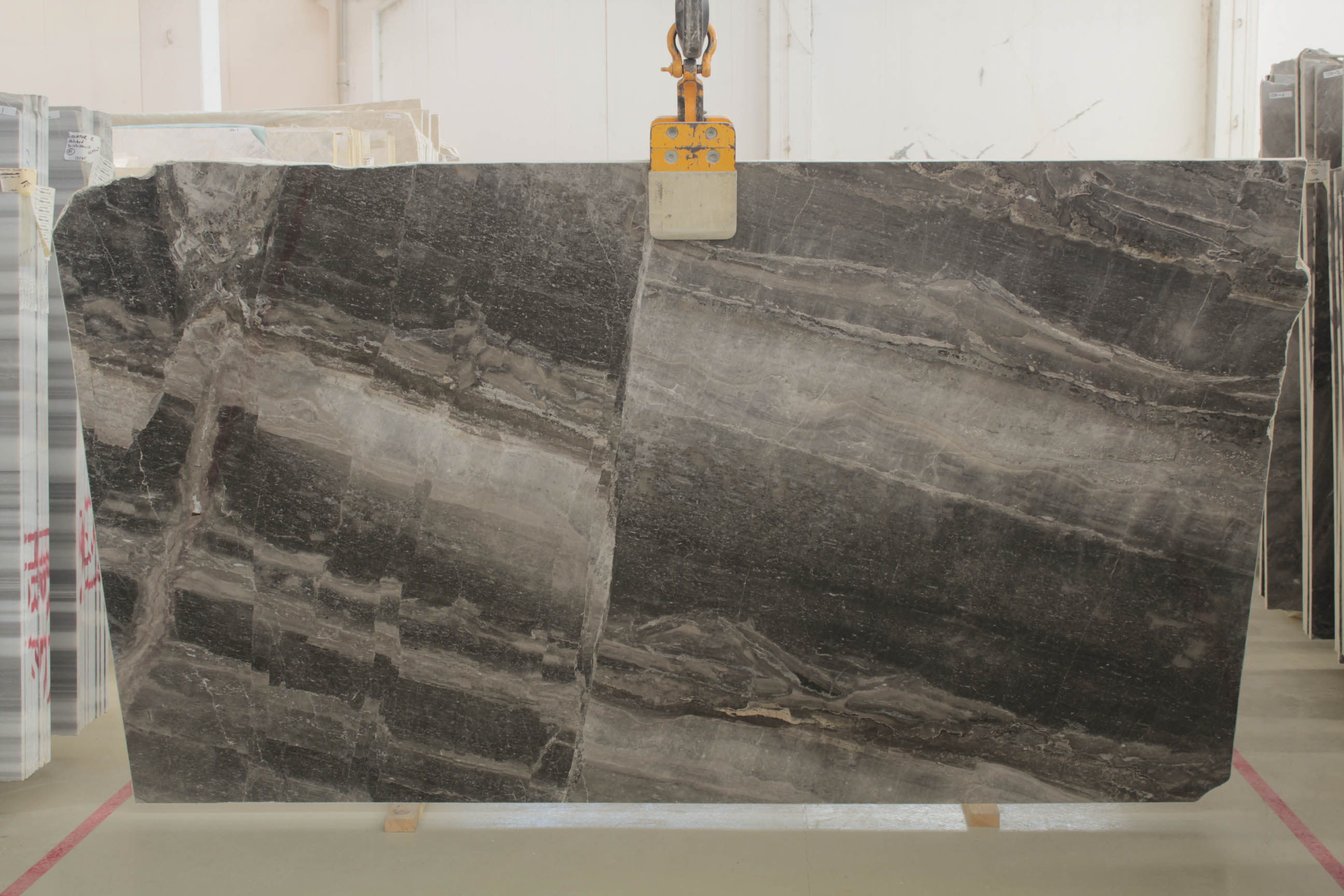 139-3 13965 SILVER FANTASY BOOKMATCH 2 CM POLISHED